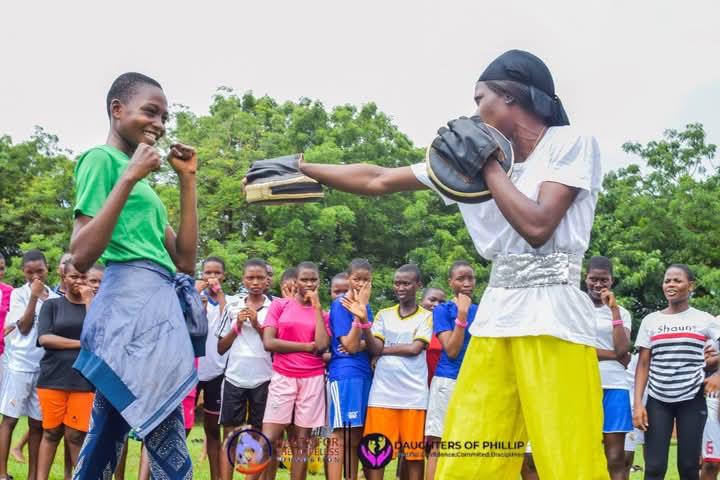 HHF girls empowerment programme — confident and energised